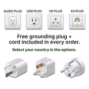 Grounding Mat Four Plug Options