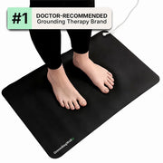 Barefoot on Grounding Mat